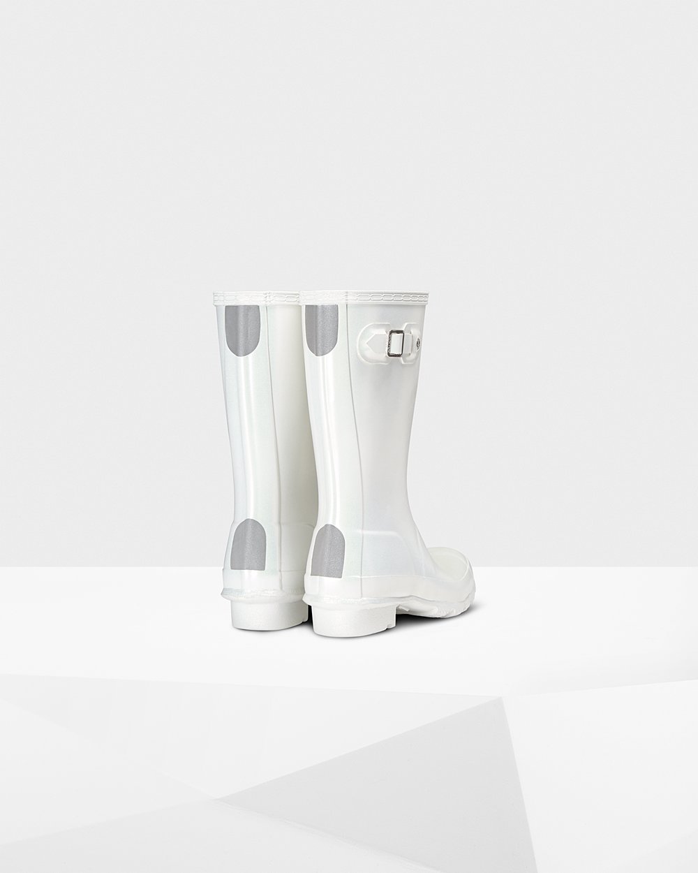 Kids Hunter Original Big Nebula - Rain Boots Silver - 1358-VAOLB